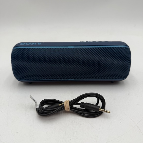 Sony Other - Sony SRS-XB22 Wireless Portable Speaker Extra Bass Waterproof Blue With Aux